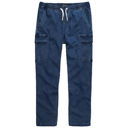 men plus Men Plus Jeans blauw denim