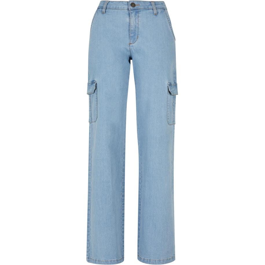 Urban Classics Urban Classics Cargojeans blauw denim -