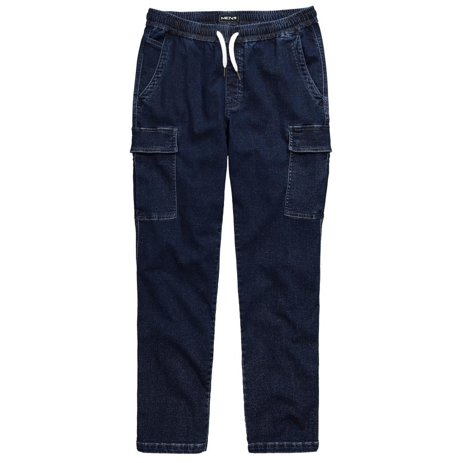 men plus Men Plus Jeans blauw denim -