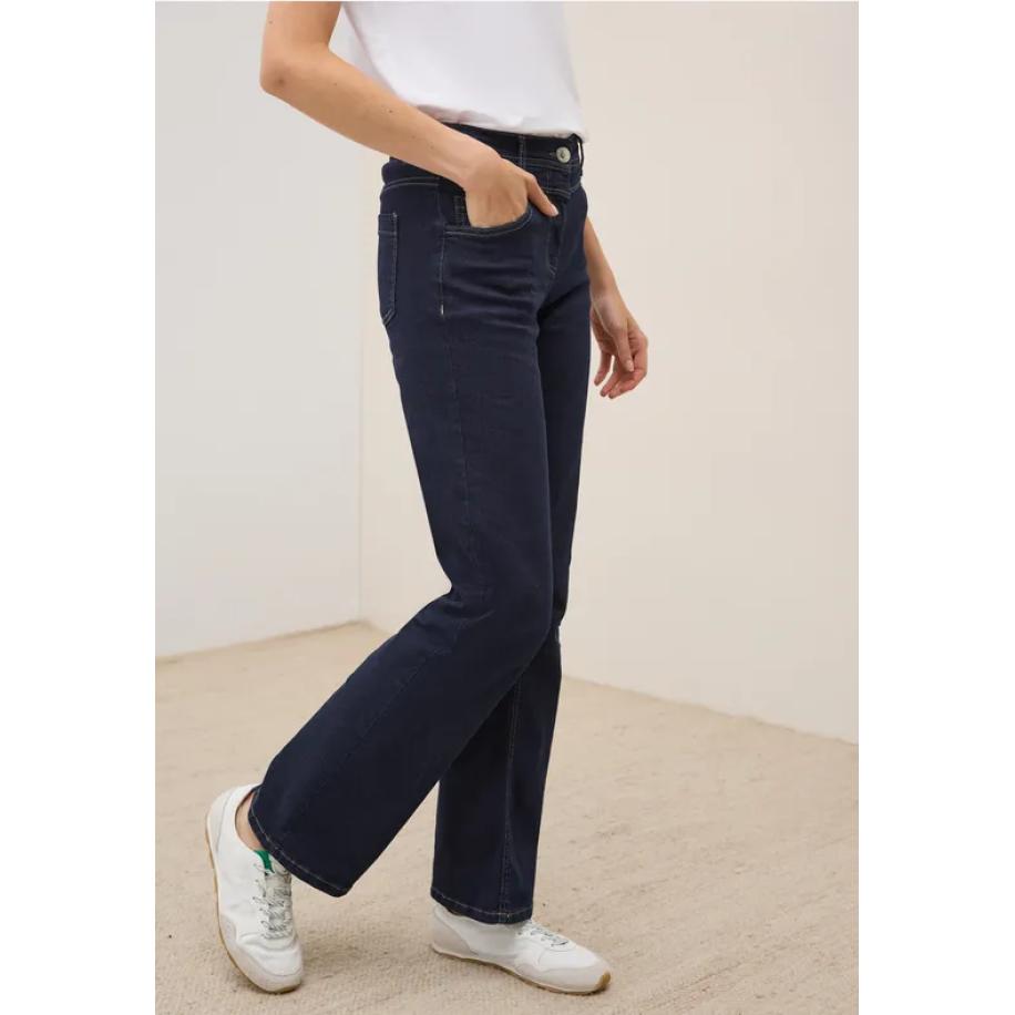 CECIL Bootcut jeans Blauw