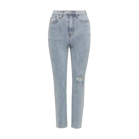 The Fated Jeans PIA blauw denim