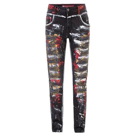 Cipo & Baxx CIPO & BAXX Jeans zwart