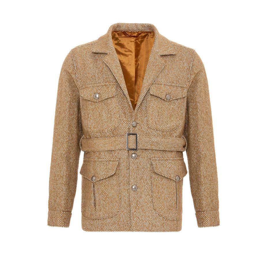 Antioch Antioch Tussenjas camel / zwart -