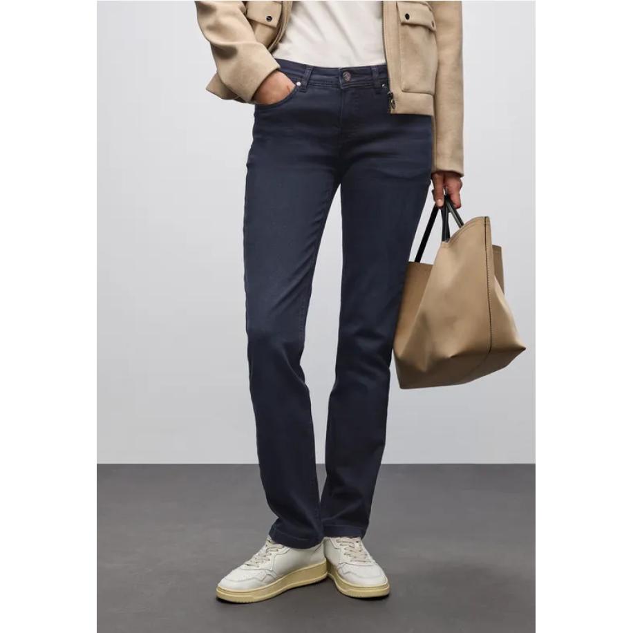 Street One Straight Legs jeans - Blauw