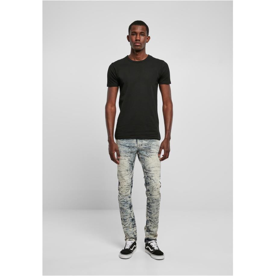 SOUTHPOLE Jeans sand / blauw denim Bruin