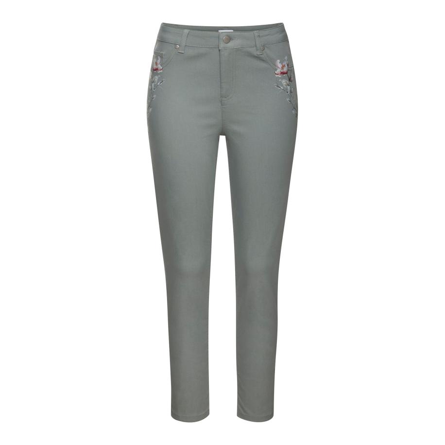 Lascana LASCANA Jeans rookgrijs / gemengde kleuren -