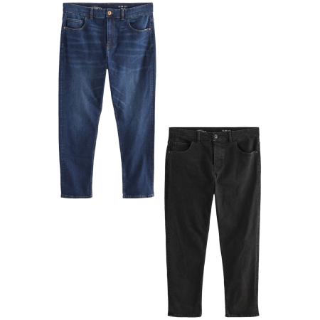 Next Next Jeans blauw / zwart