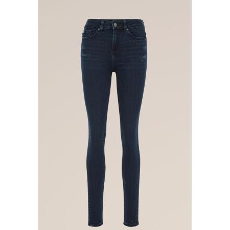 Blue Ridge dames superskinny jeans - Super Skinny Fit - Marineblauw - Katoen - Maat: 26/30