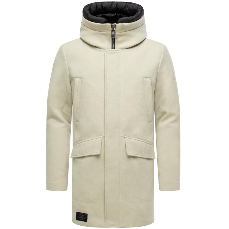 STONE HARBOUR STONE HARBOUR Winterjas Fenroos lichtgrijs -