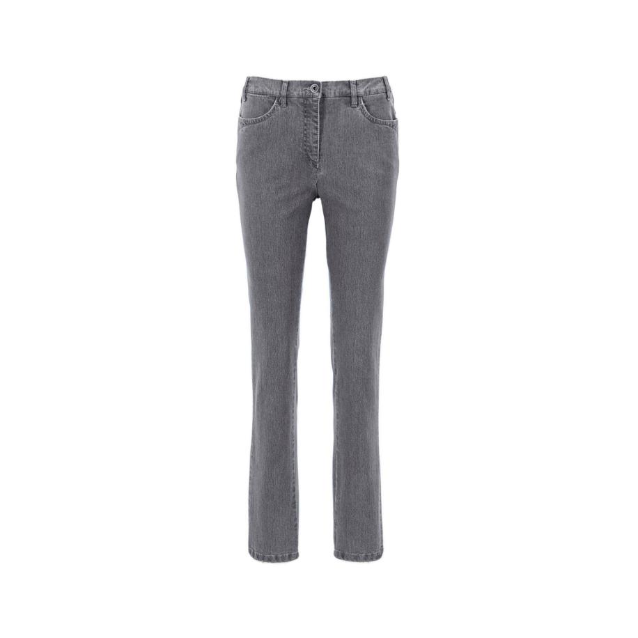 Goldner Goldner Jeans Anna grijs -