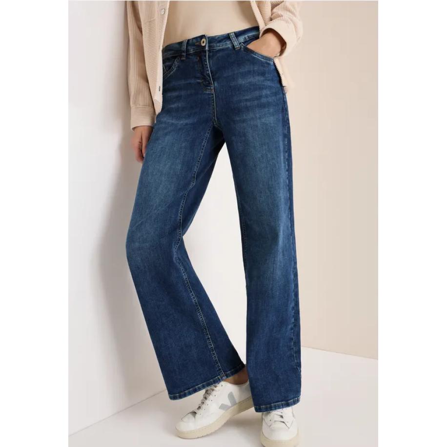CECIL Wide Legs Jeans Blauw