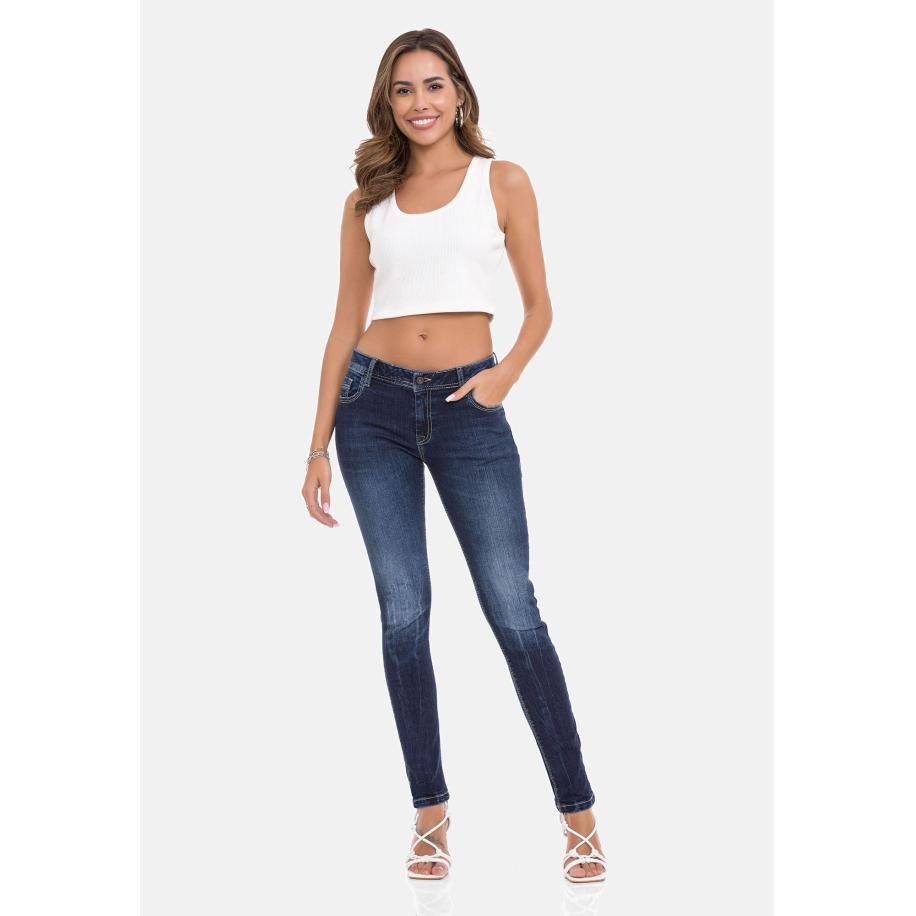 Cipo & Baxx CIPO & BAXX Jeans donkerblauw -