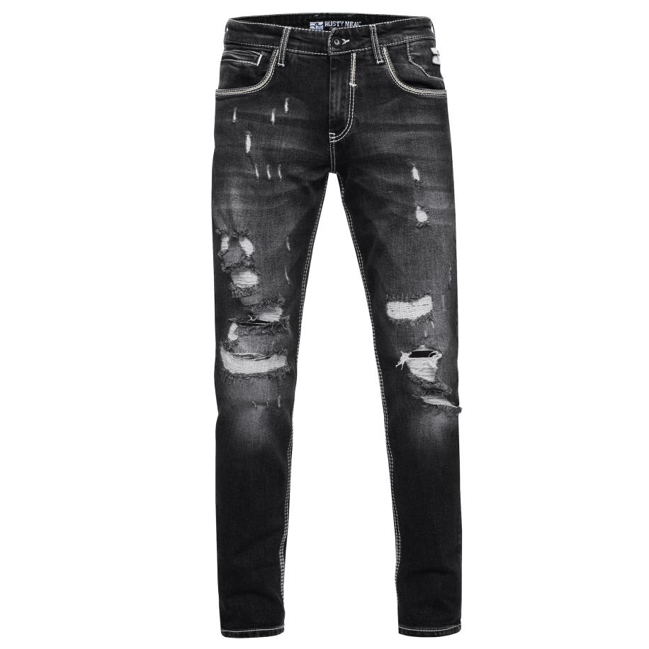 Rusty Neal Rusty Neal Jeans MINO zwart -