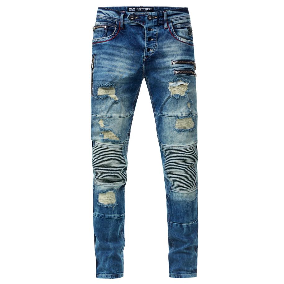 Rusty Neal Rusty Neal Jeans MISATO blauw denim -