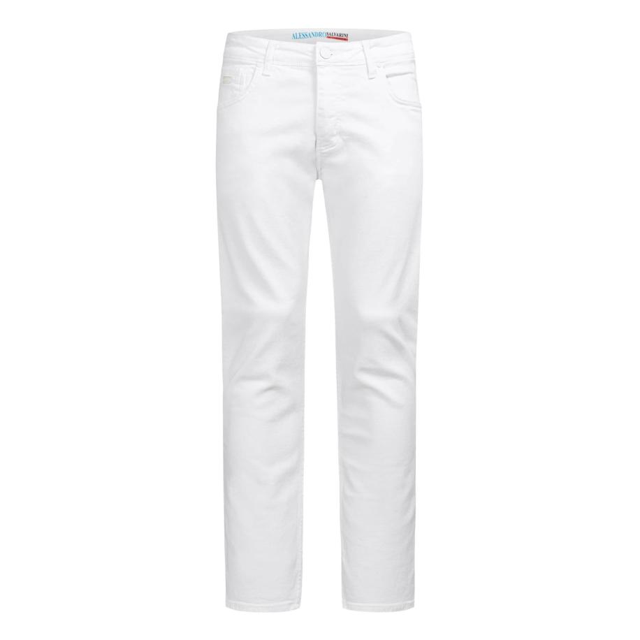 Alessandro Salvarini Alessandro Salvarini Jeans wit -