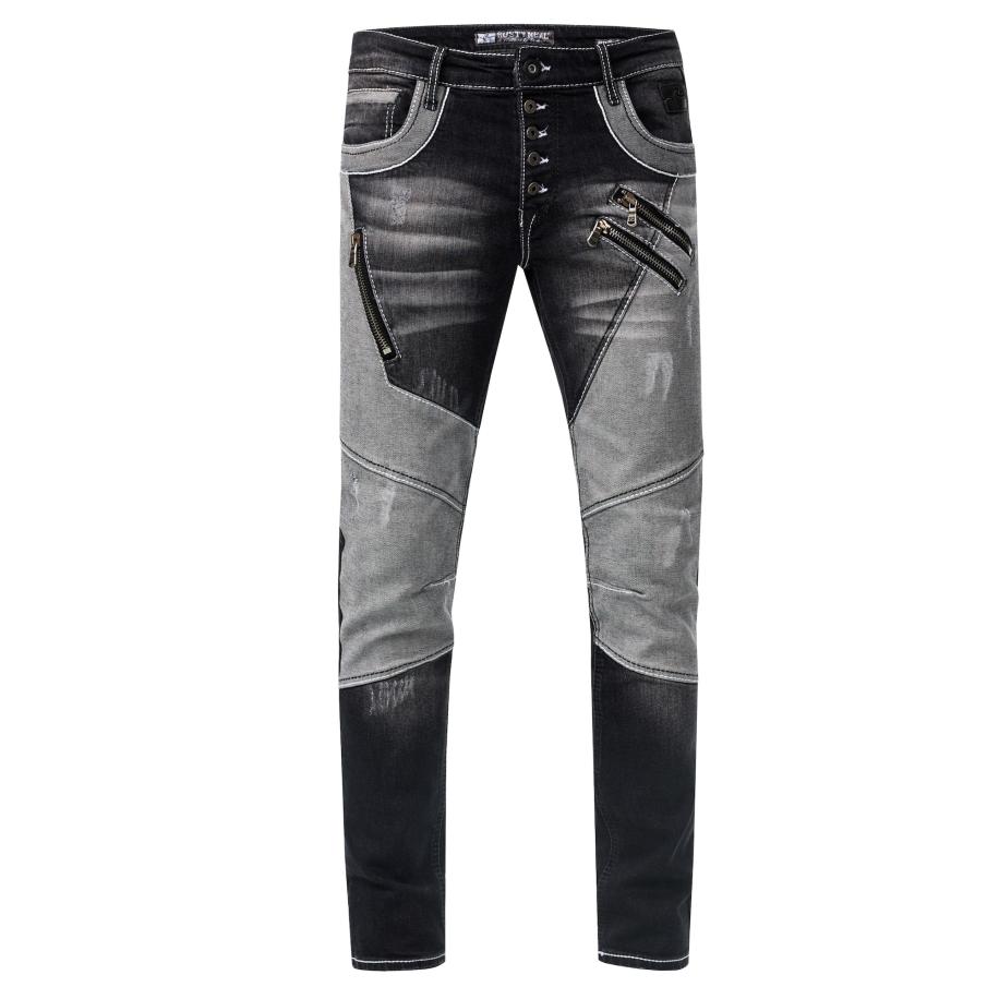 Rusty Neal Rusty Neal Jeans URUMA zwart -