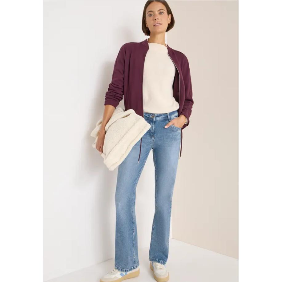 CECIL Bootcut jeans Blauw