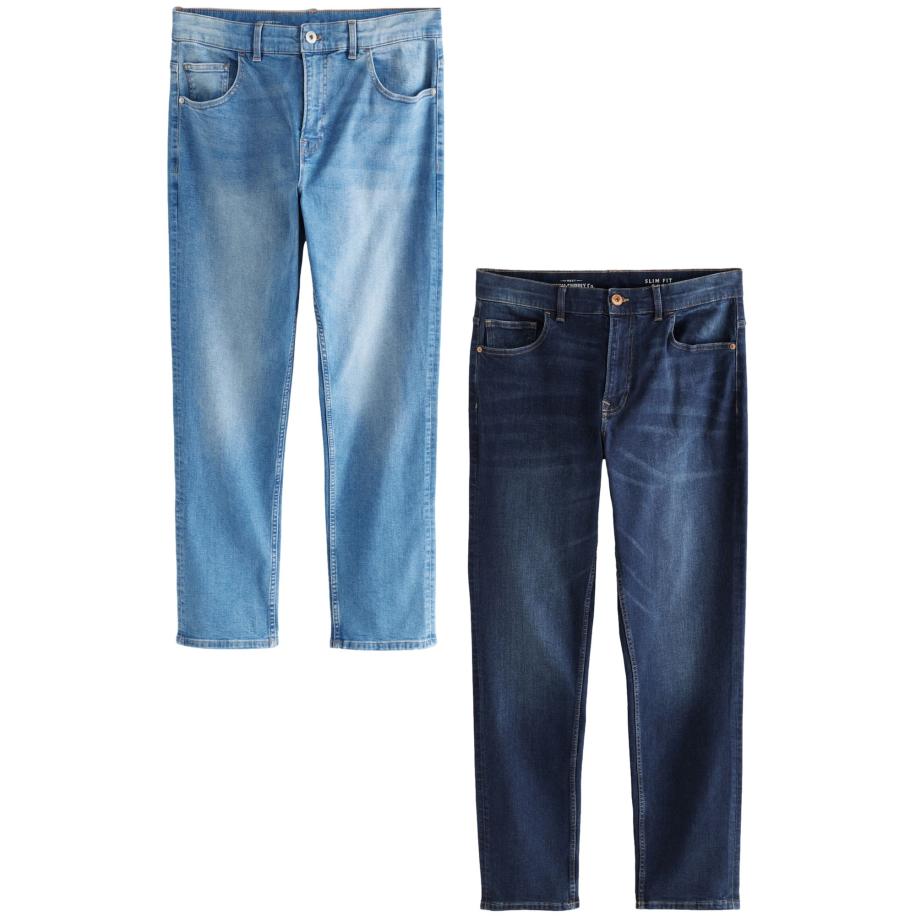 Next Next Jeans lichtblauw / donkerblauw -