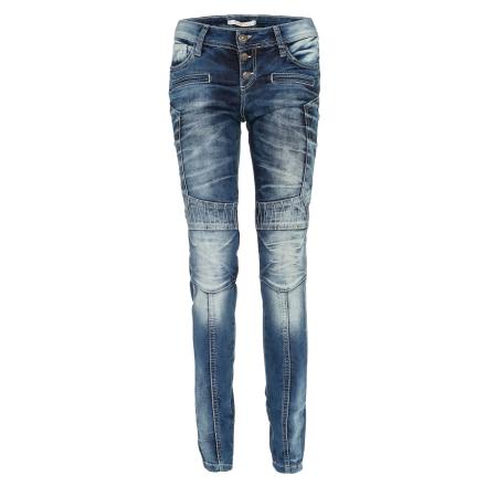 Cipo & Baxx CIPO & BAXX Jeans Zigzag 2 smoky blue / donkerblauw