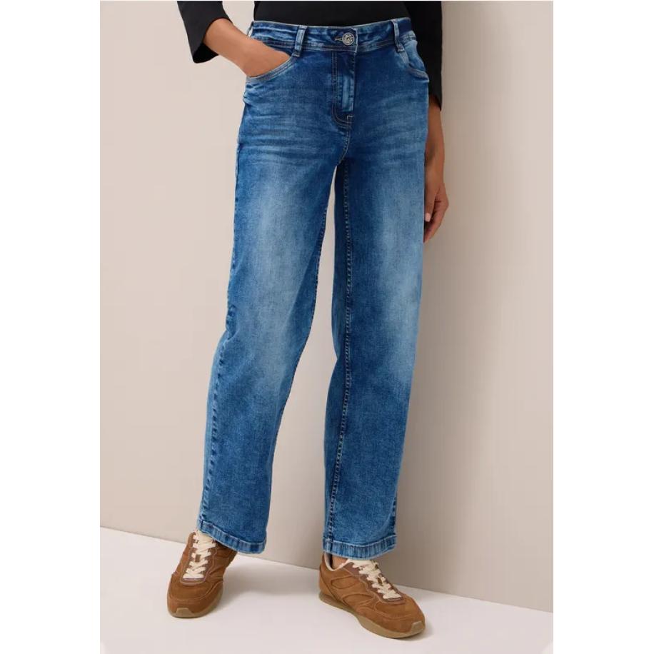 CECIL Wide Legs Jeans Blauw