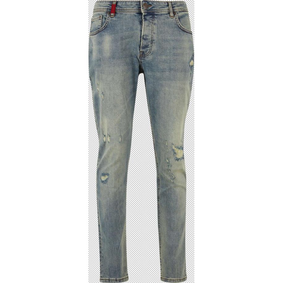 2Y Premium Jeans Carlos blauw denim Blauw