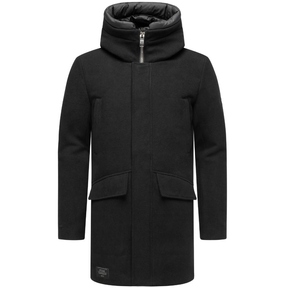 STONE HARBOUR STONE HARBOUR Winterjas Fenroos zwart -