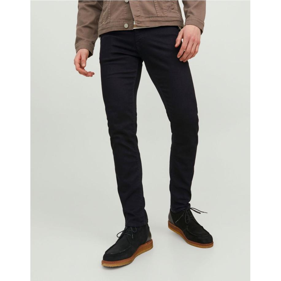 Jack & Jones - Felix - Denim skinny jeans in zwart Zwart