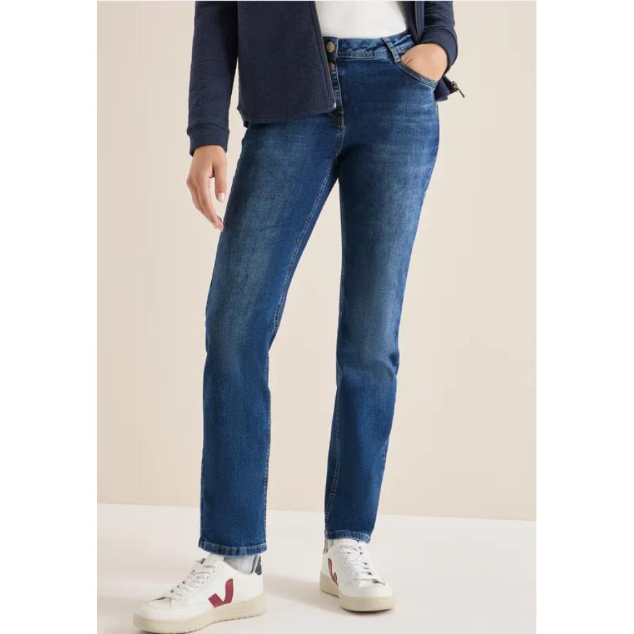 CECIL Straight Legs jeans Blauw