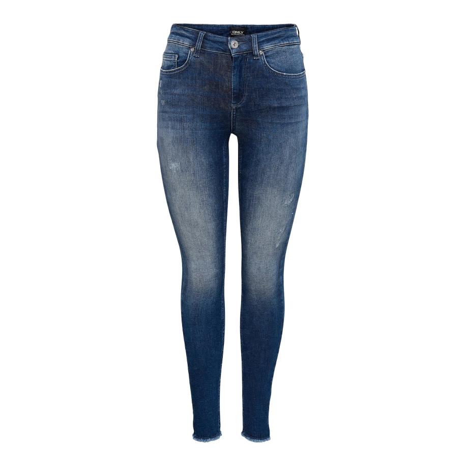 Only ONLY Jeans donkerblauw -
