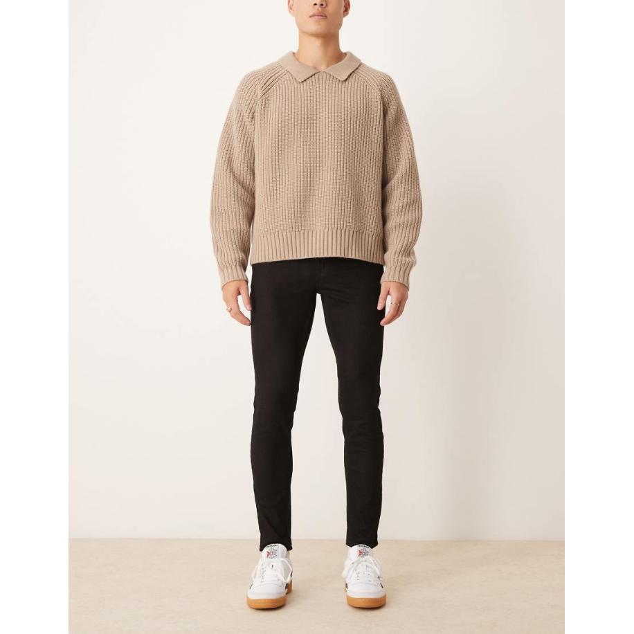 New Look - Skinny jeans in zwart Zwart