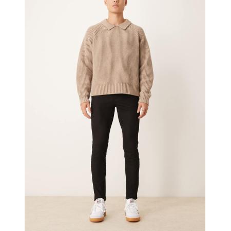 New Look - Skinny jeans in zwart