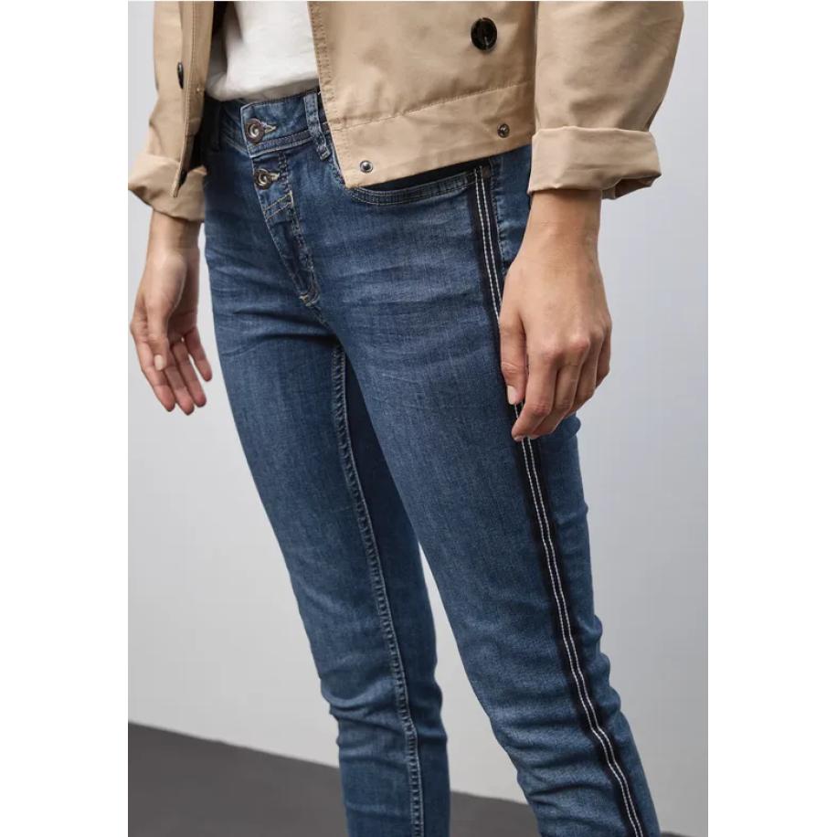 Street One Slim Fit jeans - Blauw