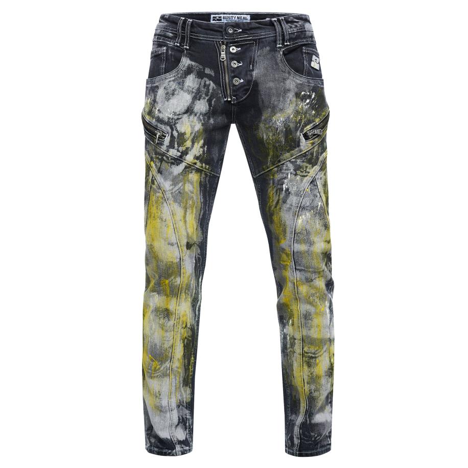 Rusty Neal Rusty Neal Jeans MORI zwart -