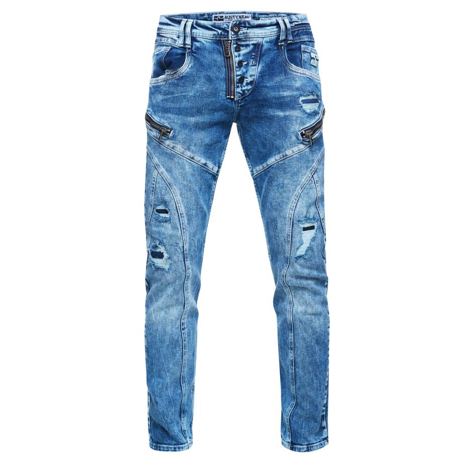 Rusty Neal Rusty Neal Jeans MORI blauw -