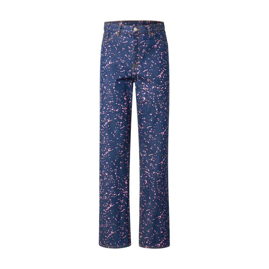 Monki Monki Jeans blauw / rosa -