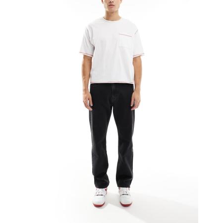 Tommy Jeans - Otis - Rechte jeans met normale pasvorm in zwart