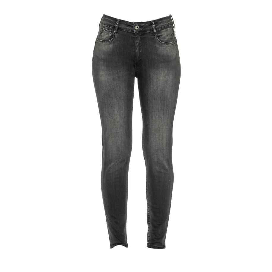 Le Temps des Cerises Le Temps Des Cerises Jeans Pulphigc zwart -