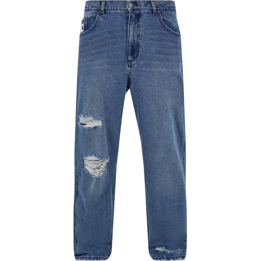 Karl Kani Karl Kani Jeans KM241-031-2 blauw / bruin / wit -