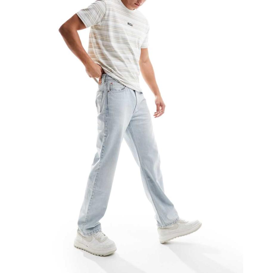 Levi's - 565 - '97 - Losvallende jeans met rechte pasvorm in lichtblauw Blauw