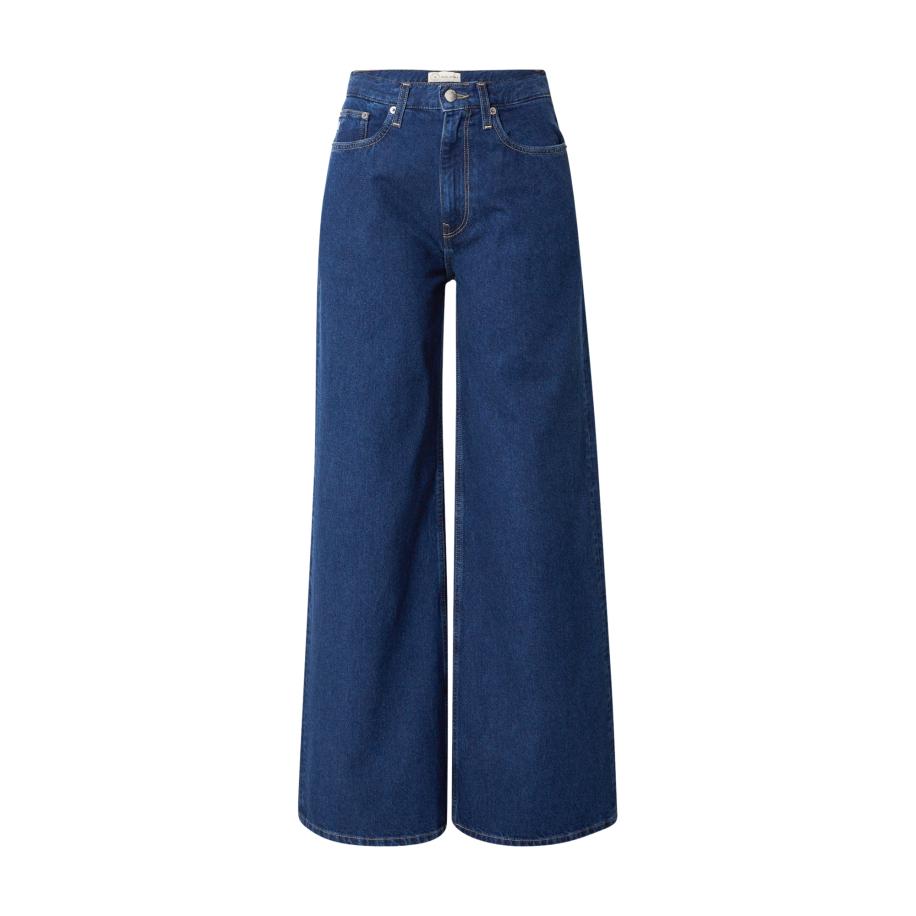 Mud Jeans MUD Jeans Jeans Sara blauw denim / wit -