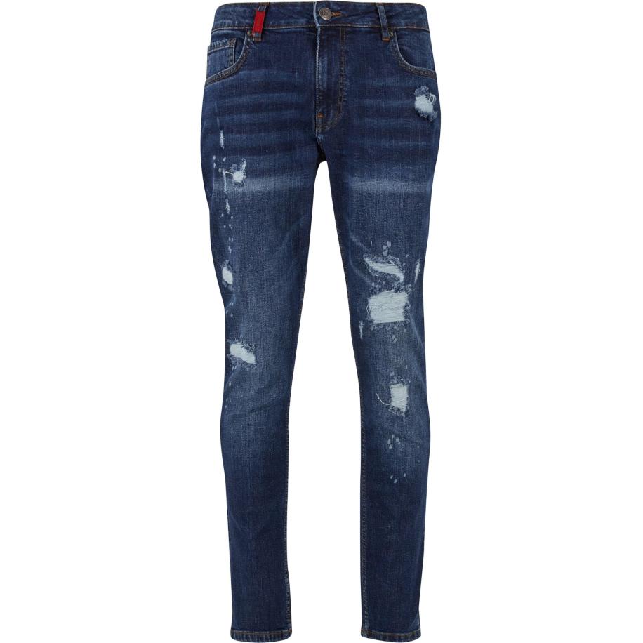 2Y Premium Jeans Emilio donkerblauw Blauw