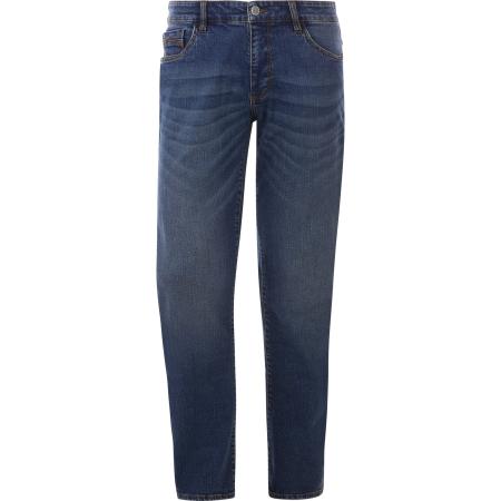 Jan Vanderstorm Jeans donkerblauw, Effen