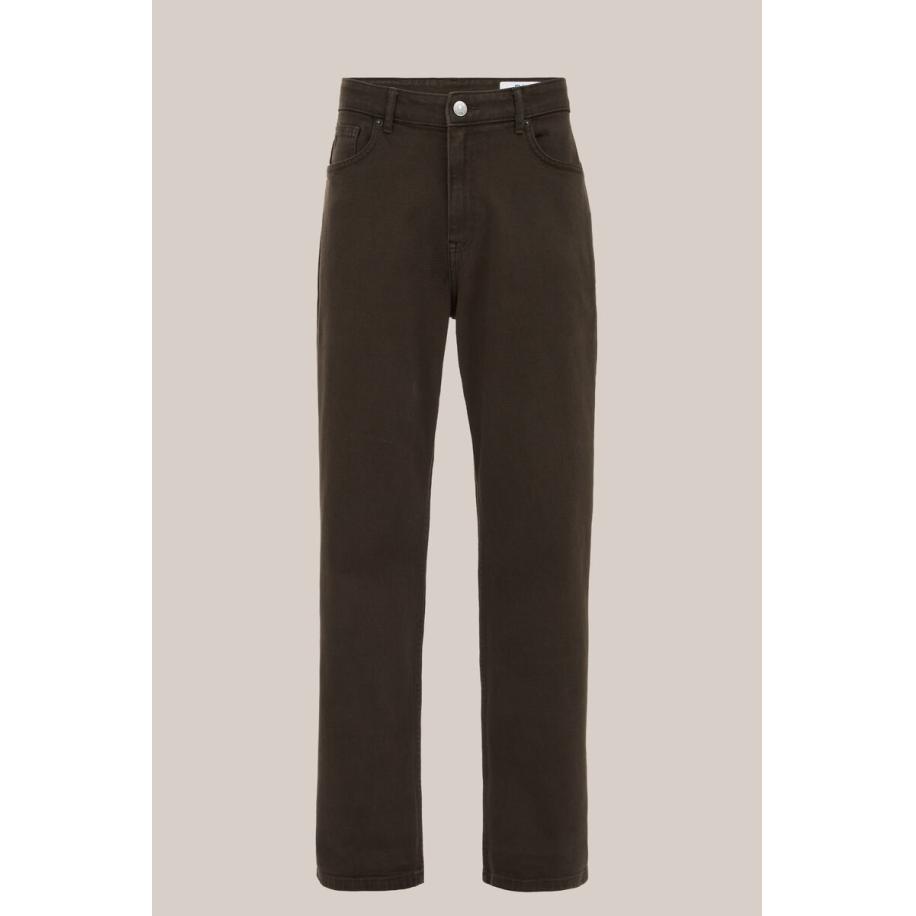 Blue Ridge heren loose fit jeans - Loose fit - Donkerbruin - Katoen - Maat: 28/32 Bruin