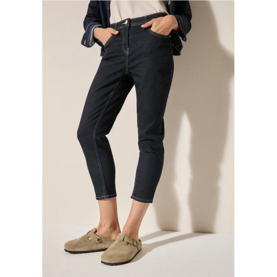 CECIL 3/4 spijkerbroek Blauw