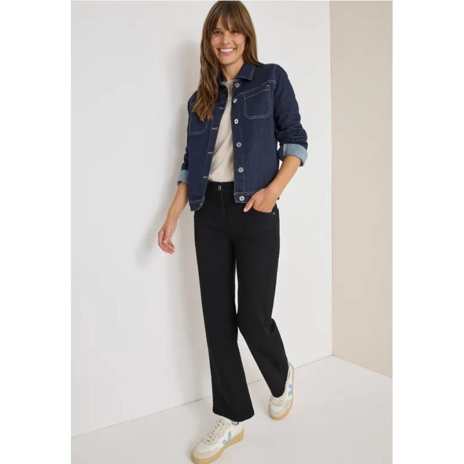 CECIL Bootcut jeans Zwart