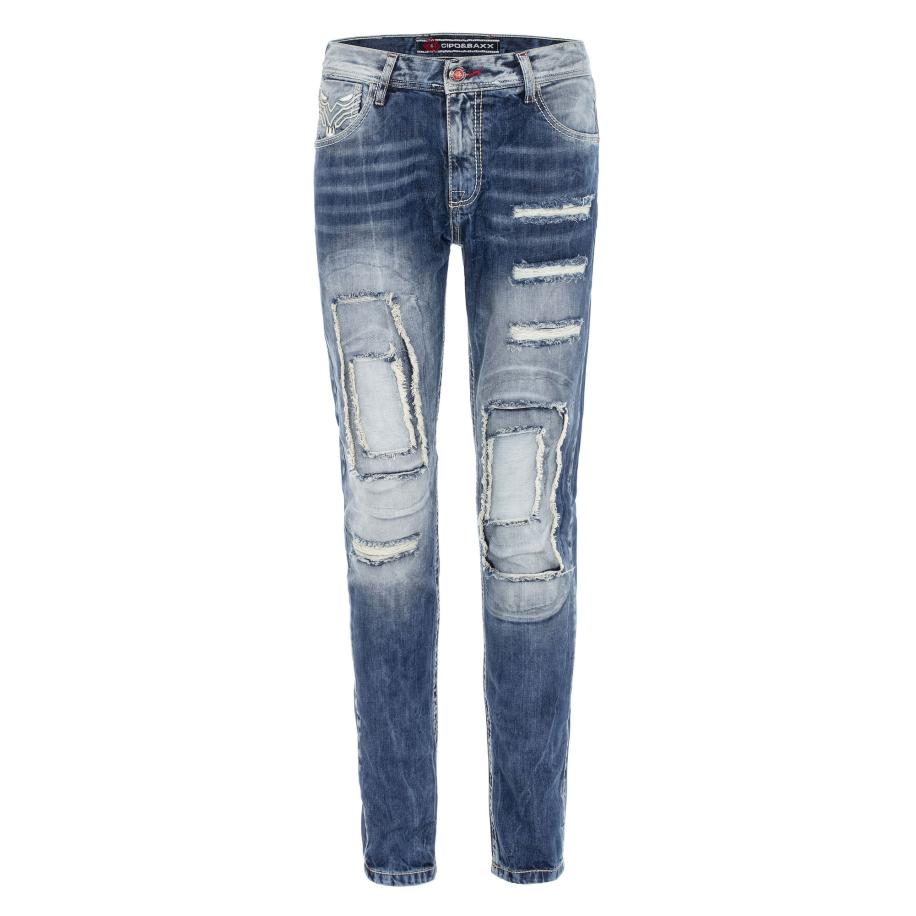 Cipo & Baxx CIPO & BAXX Jeans DENIM blauw -