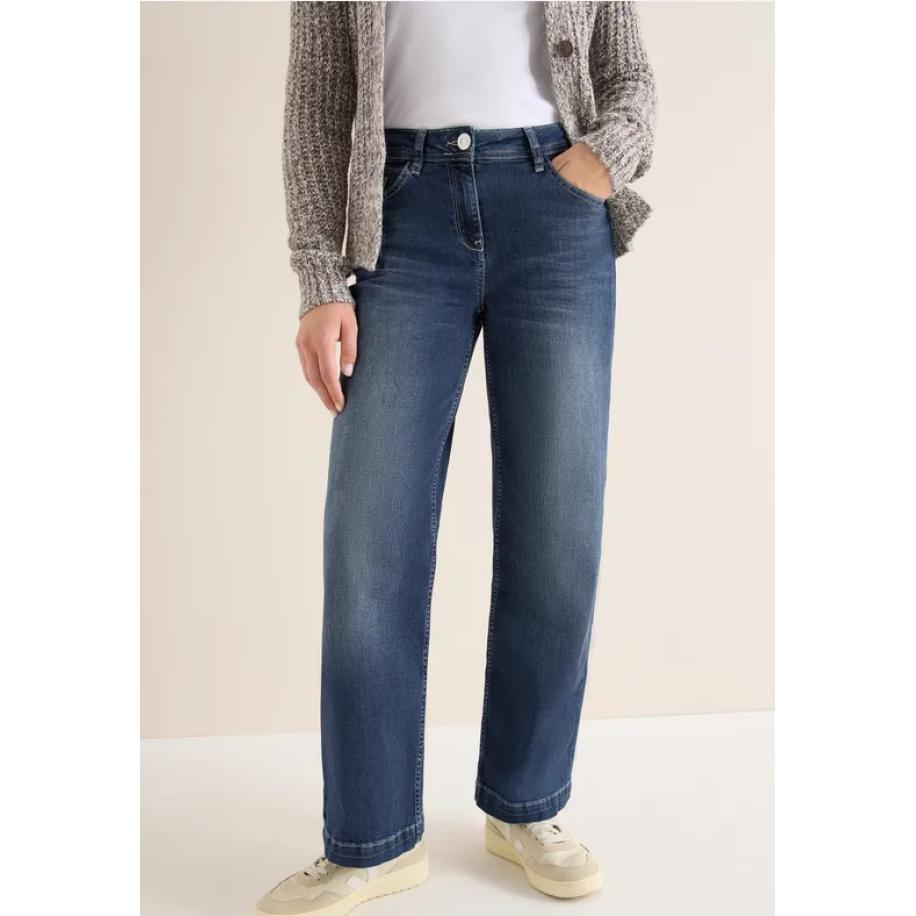 CECIL Straight Legs jeans Blauw
