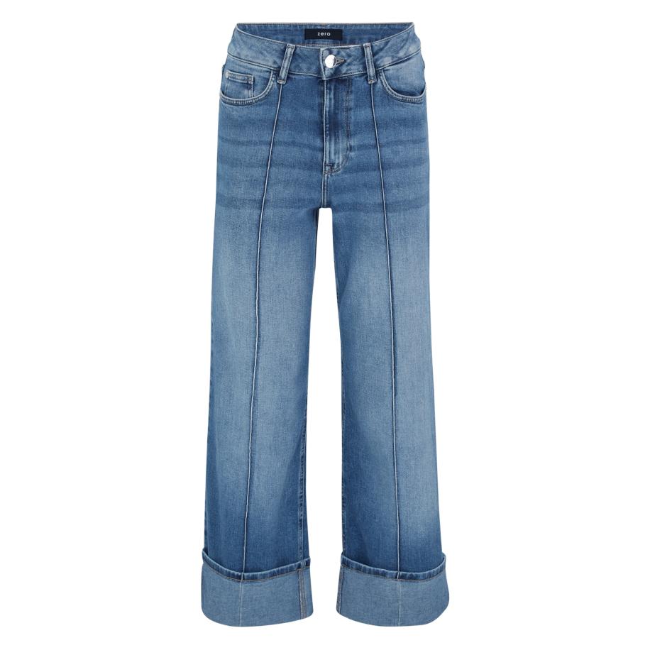 Zero zero Jeans blauw denim -