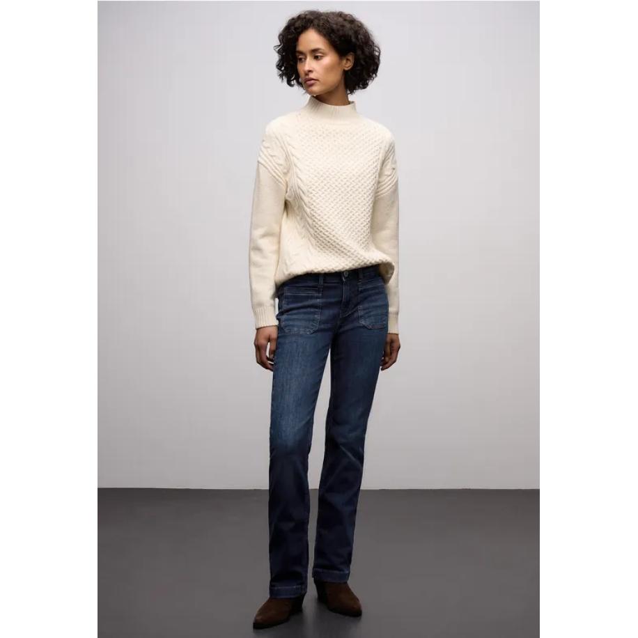 Street One Bootcut jeans - Blauw