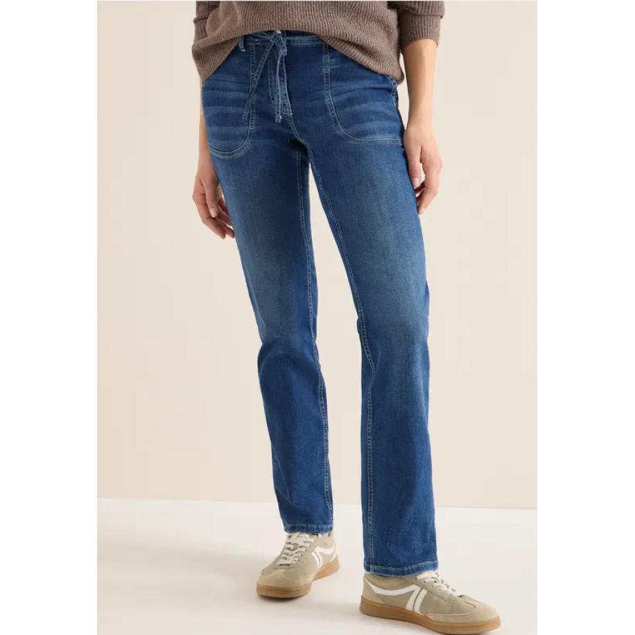 CECIL Straight Legs jeans Blauw
